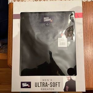 Billy London men’s size L  Ultra Soft V-neck sweater. Brand new in the box.
